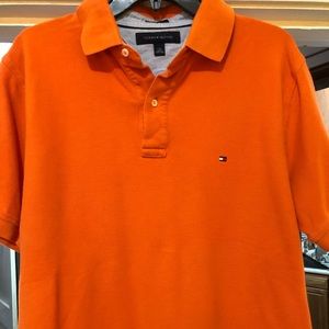 Orange Tommy Hilfiger Polo